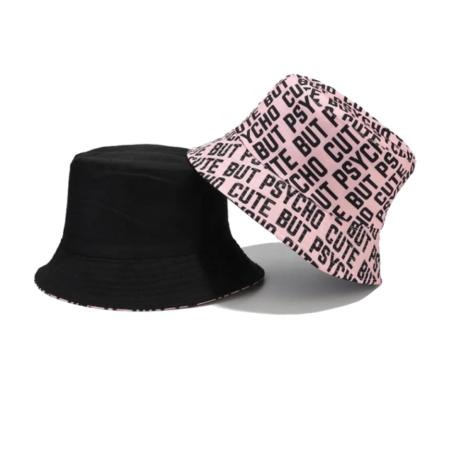 Schattig met een edge — Onze Buckethat Cute But Psycho is gemaakt voor wie de spotlight durft te pakken op elk event.