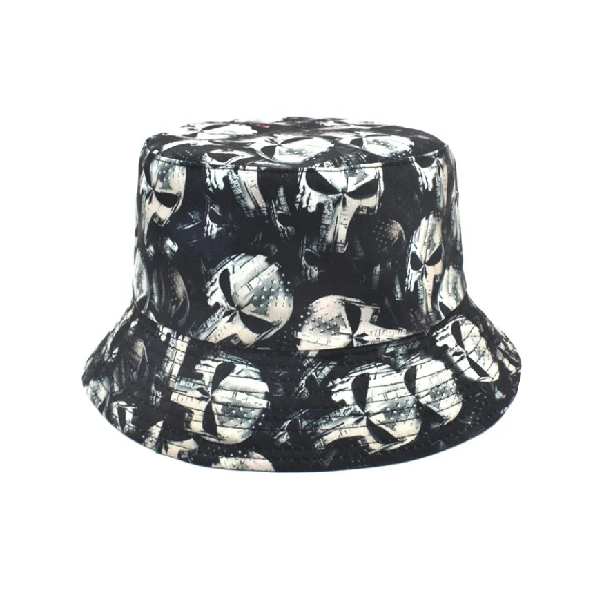 Ga voor edgy vibes met onze Buckethat Doodshoofd. Een gedurfde blikvanger voor feestjes, festivals en alles daartussenin.