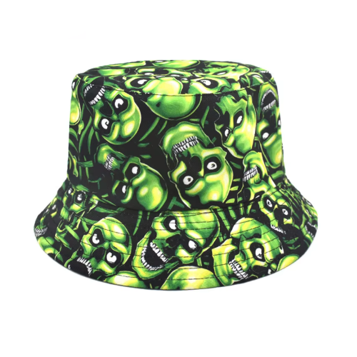 Ga voor edgy vibes met onze Buckethat Doodshoofd. Een gedurfde blikvanger voor feestjes, festivals en alles daartussenin.
