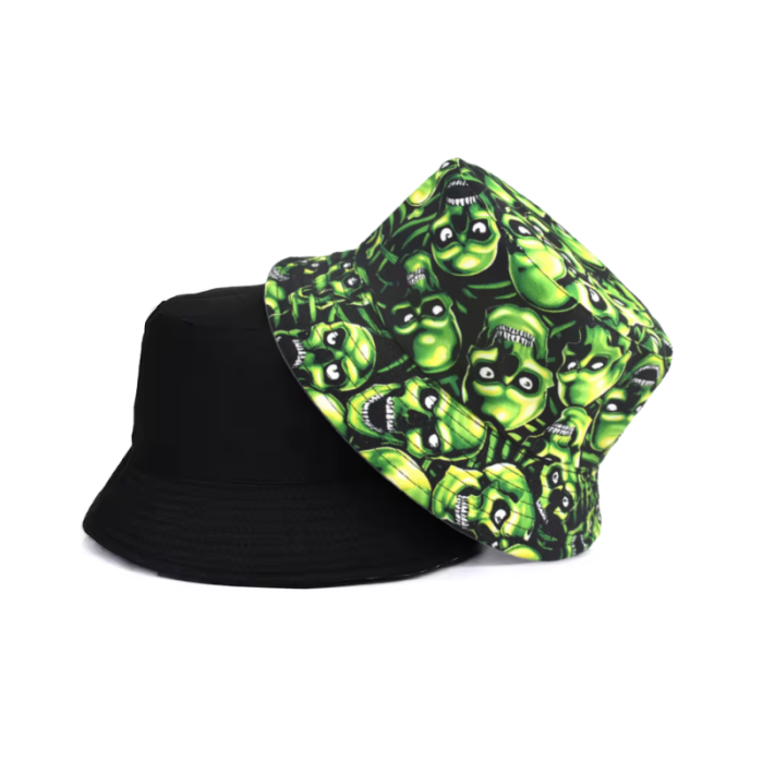 Ga voor edgy vibes met onze Buckethat Doodshoofd. Een gedurfde blikvanger voor feestjes, festivals en alles daartussenin.