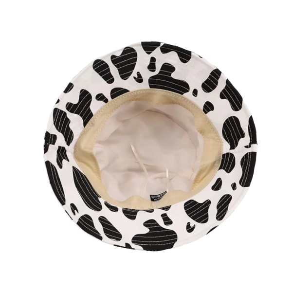 Speels en onweerstaanbaar! Onze Buckethat Koe Met Oortjes geeft je outfit een unieke twist. Perfect voor elke rave of dress-up party.