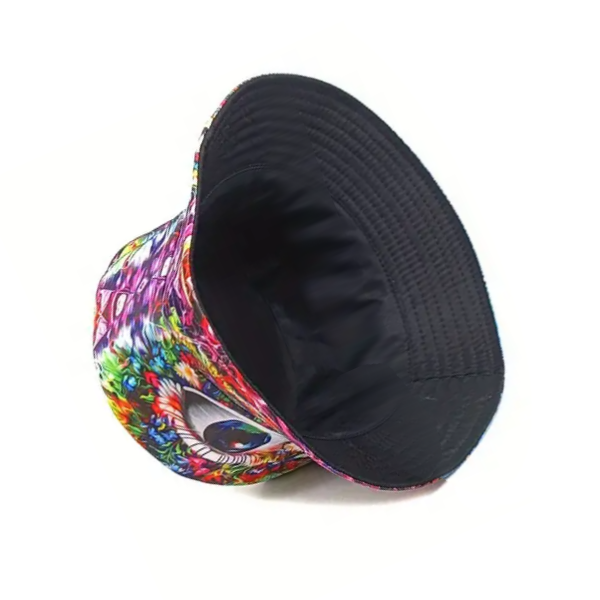 Laat je stijl bloeien met onze Buckethat Oog Bloemen. Perfect voor zomerse dagen, festivals en outfits vol kleur en flair.