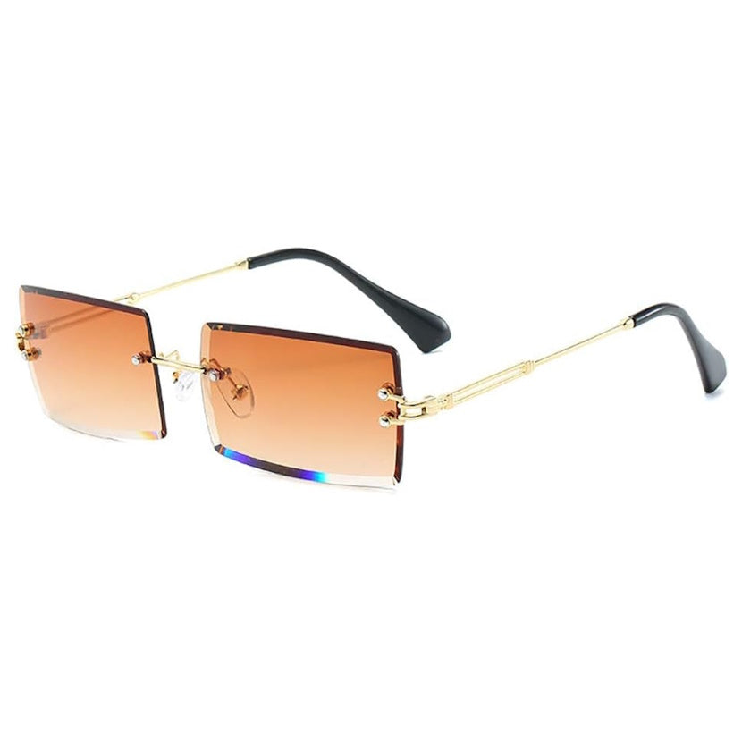 Voeg een frisse, stijlvolle touch toe aan je look met deze vierkante zonnebril! Voorzien van UV400-bescherming en inclusief brillenzakje van RaveReady.nl
