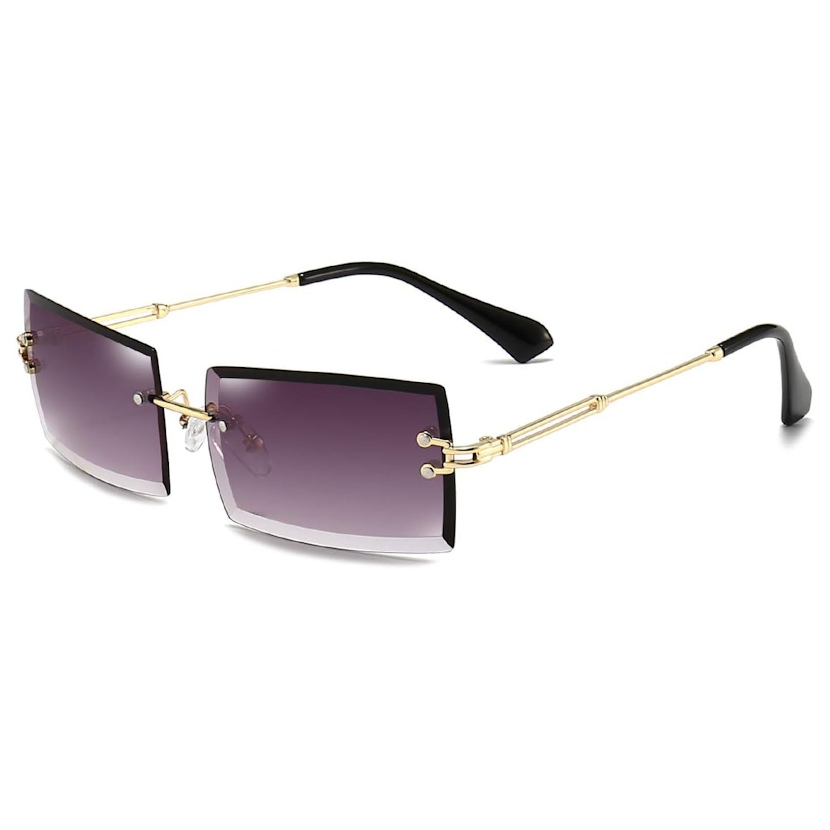 Voeg een frisse, stijlvolle touch toe aan je look met deze vierkante zonnebril! Voorzien van UV400-bescherming en inclusief brillenzakje van RaveReady.nl