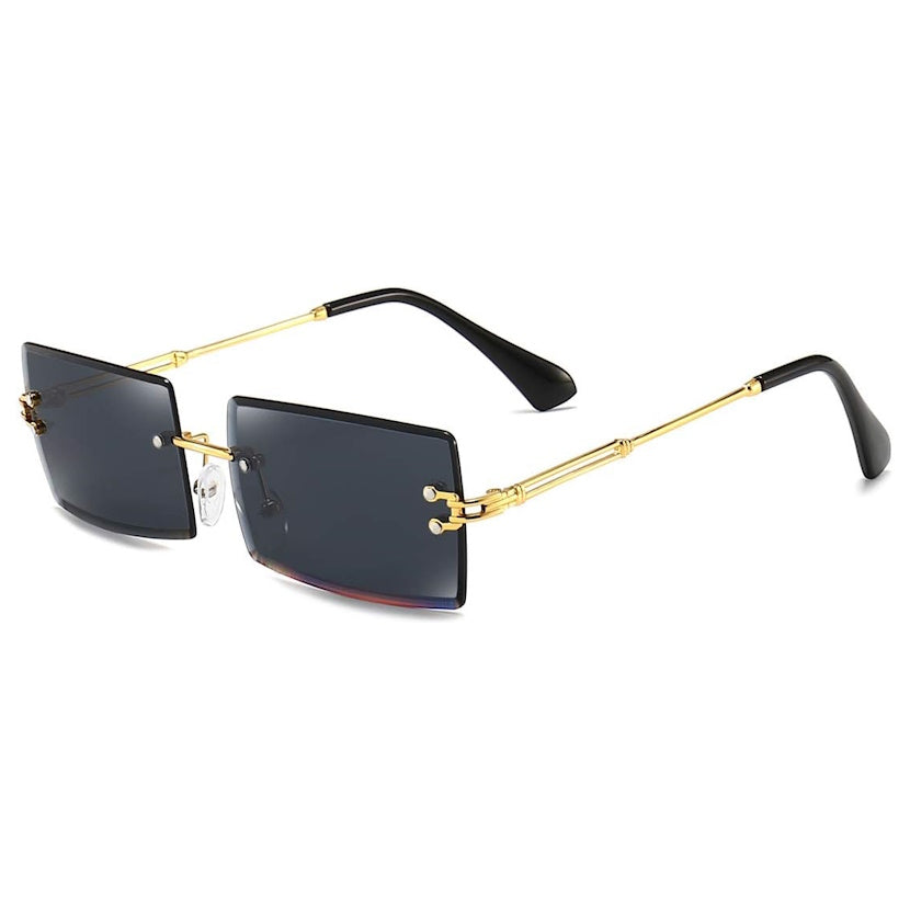 Voeg een frisse, stijlvolle touch toe aan je look met deze vierkante zonnebril! Voorzien van UV400-bescherming en inclusief brillenzakje van RaveReady.nl